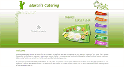 Desktop Screenshot of muraliscatering.com