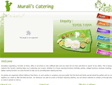 Tablet Screenshot of muraliscatering.com